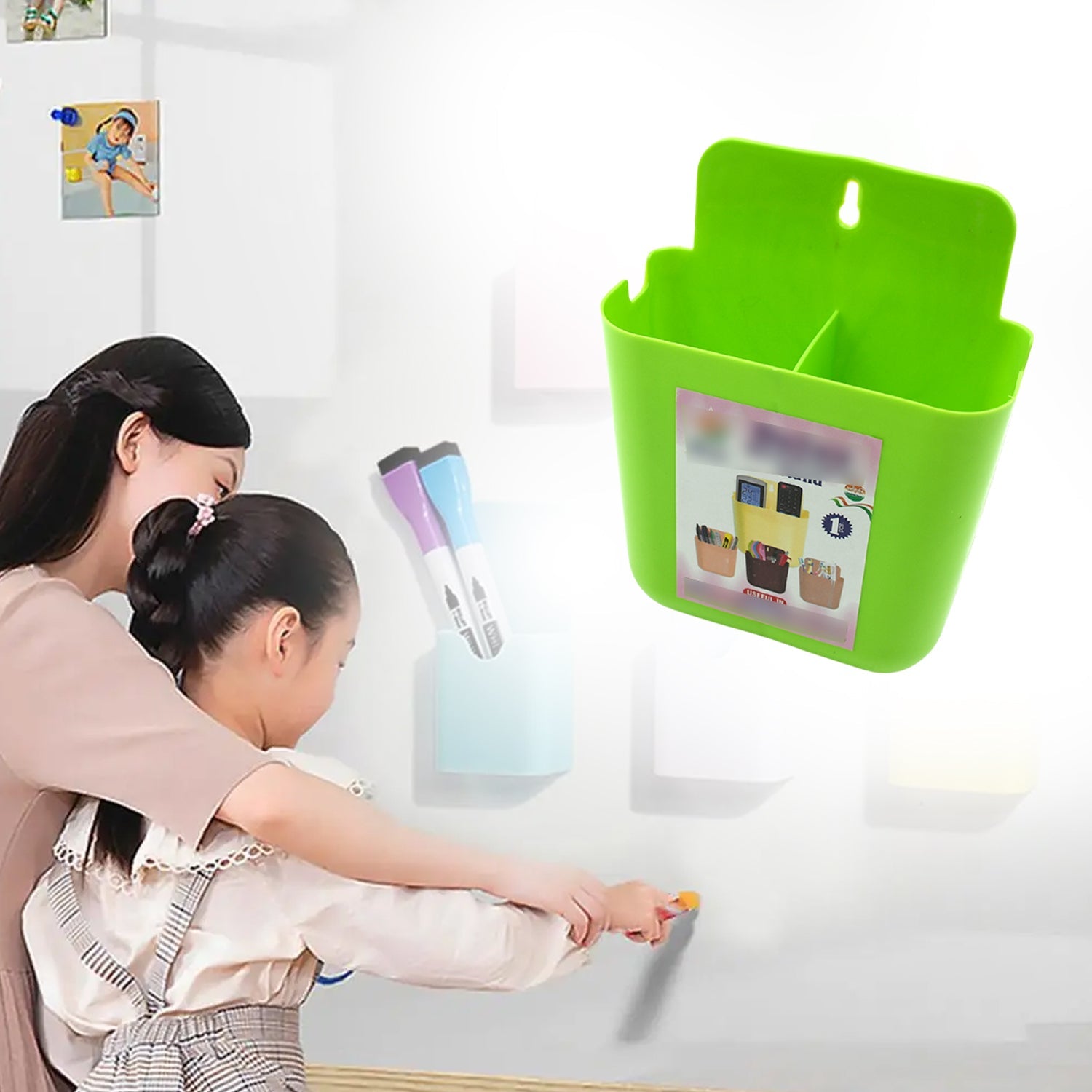 4473 Multipurpose Wall Holder | Mobile Holder | Stationary Storage | Bathroom accessories | Remote Holder | Makeup Brush Holder | Useful In office, Kitchen, Drawing Room 2 Section Stand (1 Pc ) 4473 Multipurpose Wall Holder | Mobile Holder | Stationary Storage | Bathroom accessories | Remote Holder | Makeup Brush Holder | Useful In office, Kitchen, Drawing Room 2 Section Stand (1 Pc )